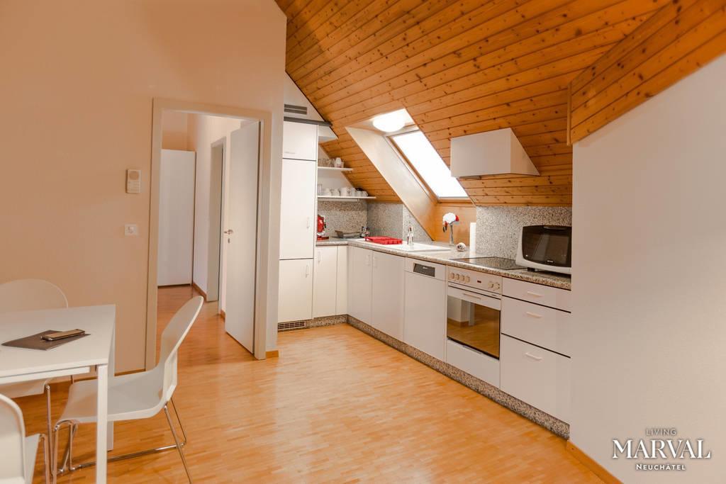 Aparthotel Les Galeries Marval Neuchâtel Esterno foto