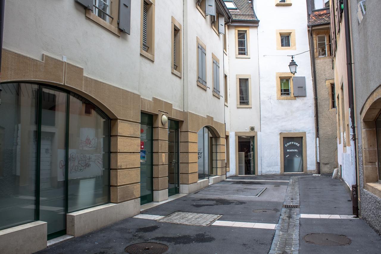 Aparthotel Les Galeries Marval Neuchâtel Esterno foto