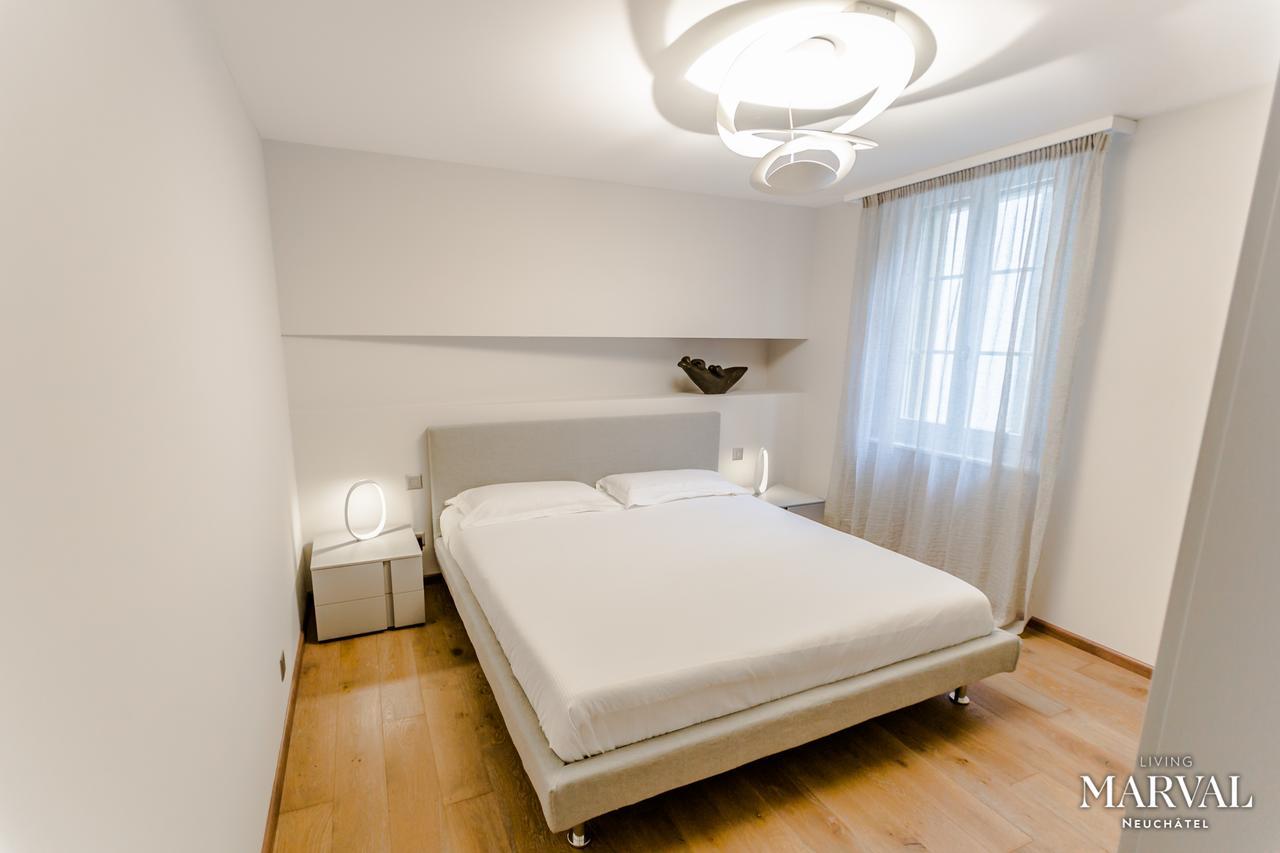 Aparthotel Les Galeries Marval Neuchâtel Esterno foto